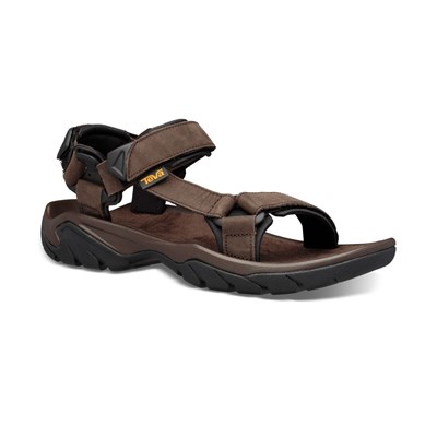 Sandály Teva Terra Fi 5 Universal Leather turkish coffee