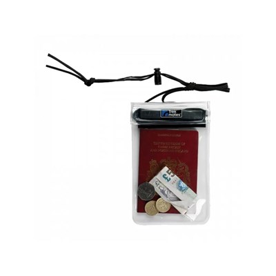 Pouzdro voděodolné Trekmates SoftFeel Neck Pouch 12x17cm transparent