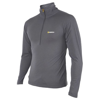 Mikina Warmpeace Pulovr Kai lava grey
